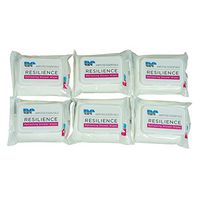 Amputee Essentials Resilience Shower Wipes, Hypoallergenic, Tea Tree Oil, Vitamin E & Aloe, 6 Pack, 30ct