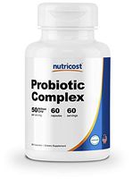 Nutricost Probiotic Complex - 50 Billion CFU, 60 Capsules - Probiotic for Men and Women - Veggie Capsules, Non-GMO, Gluten Free