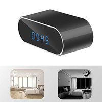 2M Pixel HD 1080P WiFi Smart Mirror Clock with Night Vision Motion Detection