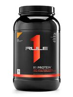 R1 Protein Whey Isolate/Hydrolysate, Rule 1 Proteins (38 Servings, Lightly Salted Caramel)