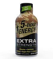 5-hour ENERGY Shot, Extra Strength Sour Apple Flavor, 1.93 Ounces. 24 pack (Extra Strength Sour Apple (3 pack))