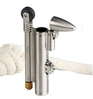 Rope Lighter Velvet Lighter Windproo Portable Survival Shepherds Lighter Outdoor Camping Source Vintage Tinder Lighters (Silver1)
