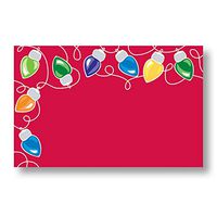 Bright Christmas Lights Enclosure Cards/Gift Tags - 3 1/2 x 2 1/4in. (50)