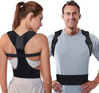 Upgrade Posture Corrector, Full Shoulder & Back Posture Support for Men and Women, Adjustable Posture Trainer Brace Spinal Support for Improve Bad Posture, Shoulder, Neck,Back Pain Relief