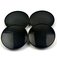 68mm/62mm Black Car Wheel Center Hub Caps Base 4pcs