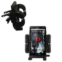 Gomadic Air Vent Clip Based Cradle Holder Car/Auto Mount Suitable for The Motorola Droid X