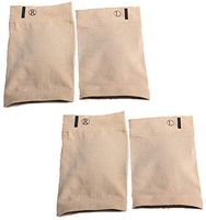 2 Set (4Pcs) Arch Support Sleeve, Arch Compression Sleeves Socks with Comfort Gel Pad for Plantar Fasciitis & Flat Foot, Pain Relief - Women Men