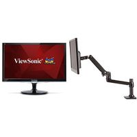 ViewSonic VX2252MH 22-Inch LED-Lit LCD Monitor and AmazonBasics Single Monitor Arm Set