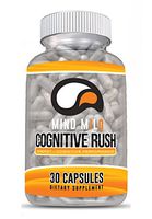 MIND MILQ Cognitive Rush: 30 Capsules Premium Brain Supplement + Energy – Focus Supplement with Sensoril® Ashwagandha & Teacrine® Theacrine for Reduced Stress and Long Lasting Energy