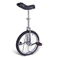 Gorilla Unicycles- Chrome 18 Inch Wheel Unicycle