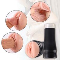 Geloo P^u^s^sy Deluxe Toy for Man,Pleasure Toys 3D Textured Full Size Body Torso Pocket Portable