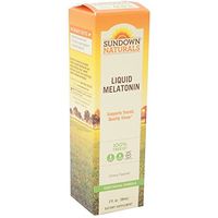 Sundown Melatonin Liquid Cherry Flavor 2 oz (Pack of 2)