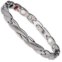 JYKOO Male Ms Fashion Personality Animal Snake Titanium Steel Bracelet with Jewelry Box,Silver