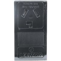 PASS & SEYMOUR 388 Single Surface Dryer Receptacle (3-wire)