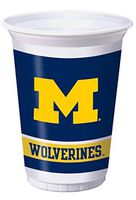 20oz Plastic Cup University of Michigan CASE (96 Cups)