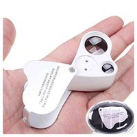 YN 30 Times 60 Times Geological Magnifying Glass High-Power LED Lights to See Diamond Waist Code Jade Jewelry Antiques Identification