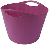 TuffTote Multi-Use Bucket, Fuchsia, 7 gal