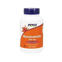 NOW Niacinamide 500mg,100 Capsules