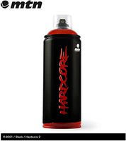 MTN Hardcore Spray Paint - Matte Black