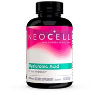 NeoCell® Hyaluronic Acid, Daily Hydration for Skin Hydration & Suppleness, 100mg – 60 Capsules  (Package May Vary)
