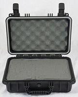 Condition 1 13" Small #232 Black Waterproof Carrying Case with DIY Customizable Foam