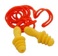 Zen-Tek EP564 Easy-Fit Ear Plugs with Corded Nylon Neck String 100 Pair Count Box