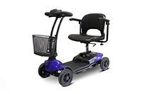 EWheels Medical EW-M35 Lightweight 4-Wheel Blue Scooter
