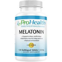 ProHealth Melatonin Sublingual Tablets (2.5 mg, 120 Small sublingual Tablets)