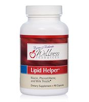 Lipid Helper - Non-Flush Niacin (520 mg) + Pterostilbene, Milk Thistle (90 Capsules)