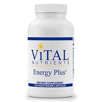 Vital Nutrients - Energy Plus - Non-Stimulatory Herbal Energy Support - 120 Vegetarian Capsules per Bottle