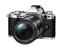 Olympus OM-D E-M5 Mark II Weather Sealed Kit with 14-150mm Lens, 3" LCD, Silver, US ONLY