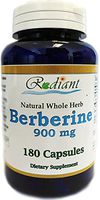 Pure Berberine, 900mg Per Serving; 180 Capsules
