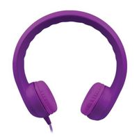 Hamilton Buhl Kid's Durable Flex-Phones Foam Headphones Kindergarten Purple (Kids-PPL)