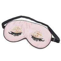 Silk Eye Sleep Mask Soft Sleeping Mask with Elastic Strap Blindfold Comfort Eye Shade Cover for Kids Girl Women Men