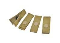 HAZARD 4 Molle-Pal Mounting Joints for Mil-Spec Webbing Systems - Coyote