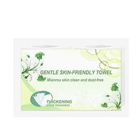 Decdeal Thicken 4-Layer Toilet Paper Roll Paper Towel Soft Skin-Friendly Tissue for Home Bathroom Kitchen Office Hotel