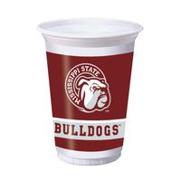 8-Count 20-Ounce Plastic Party Cups, Mississippi State Bulldogs