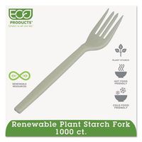 ECPEPS002 - Plant Starch Fork, Cream