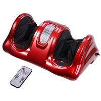 Foot Feet Leg Massage Massaging Knead Roll Remote Red