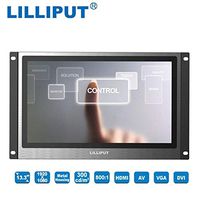 13.3 inch LED Displays Lilliput TK1330-NP/C/T Full HD Industrial Capacitive Touch Monitor with HDMI, VGA, DVI & A/V inputs,