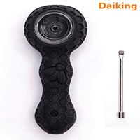 Silicone Straw bee Pattern-with Clean Cover and Bowl Inside