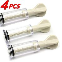 Vacuum Cupping Multi-Functional Rotary Magnetic Therapy Cupping Massage Device Magnetic Therapy Cupping Device Physiotherapy Cupping Breast Care Massage Relax (4 Pcs)