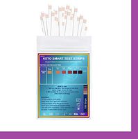 Smart Keto Ketone Testing Ketogenic Strips: Test Ketosis Levels on Low Carb Diet, Urinalysis Tester Strips Perfect for Accurate Keto Meter