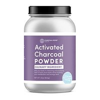 Activated Ultra-Fine Charcoal Powder (22oz) for Internal and External Use, Detox and Toxin Adsorber