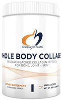 Designs for Health Whole Body Collagen - Pure Collagen Peptides, Patented Formula for Bone, Skin, Joint Support, Add to Shakes + Smoothies (30 Servings / 390g)
