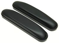 Wheelchair Transporter Parts Black Armrest Pad Desk Arm Length Pair New AP24B