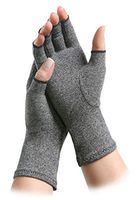 Imak arthritis Gloves Compression Blood Circulation Cotton Lycra Breatheable (Large = up to 4")