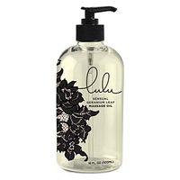 Lulu Massage Oil 16 Ounces for Luxurious Relaxing Body Massages. Scented with Premium Natural Aromatherapy Essential and Sweet Almond Oils Lotion. USA Made.