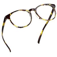 LifeArt Stylish Blue Light Blocking Computer Reading Glasses,Transparent Lens,Reduce Headache&Eyestrain for Women/Men,+1.50
