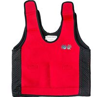 Fun and Function's Red Weighted Compression Vest for Children Large (Ages Teen/Adult) Helps Kids with Sensory Issues, Autism, ADHD, Mood, Over Responding, The Original Compression Vest for Kids